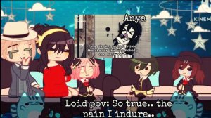 Spy x Family react to Anya as random Gacha Tiktoks (1/?) [] PURPLE GALORE YTB