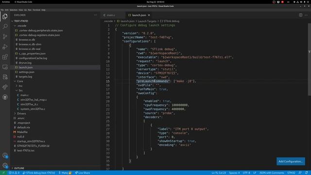 Debugging STM32 in VSCODE with stlink and jlink | VIDEO 45 смотреть онлайн