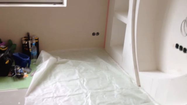 Покраска мебели из гкл. Часть 1 из трёх