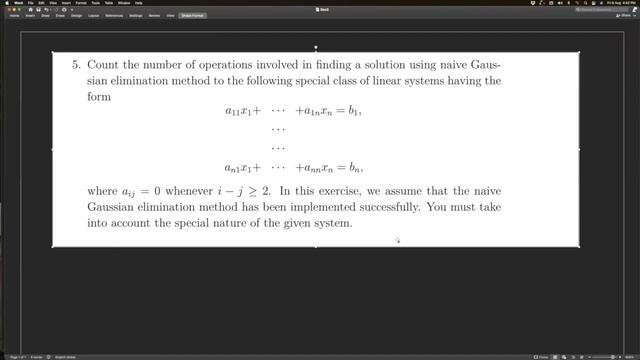 Lecture 5-1: Operation Counting in Gaussian Elimination Method & Thomas Method смотреть онлайн