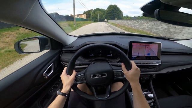 2024 Jeep Compass 4xe 1.3 240 л.с. | Тест-драйв POV смотреть онлайн