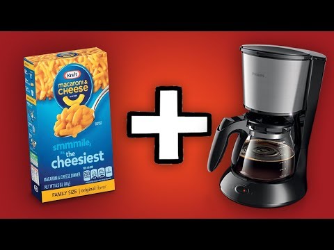 I Cooked Mac N Cheese in a Coffee Pot! This is what happened.. смотреть онлайн