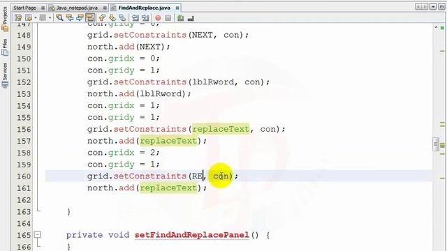 Java Notepad Project(Find And Replace)-part 15 смотреть онлайн
