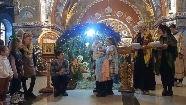 Рождественский утренник .Храм Рождества Пресвятой Богородицы. Новоэкономическое. Январь 2023 год смотреть онлайн