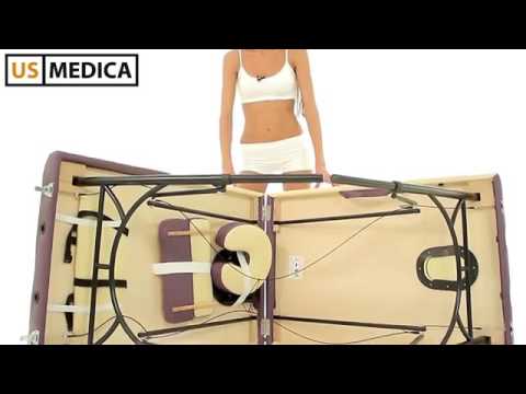 Складной массажный стол US MEDICA Master смотреть онлайн
