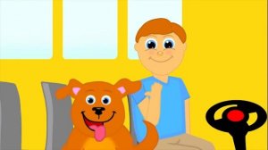 Колеса в автобусе крутятся - детские стишки для детей, малышей и малышей