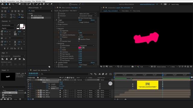 Liquid Text Animation in After Effects - After Effects Tutorial - Easy Method смотреть онлайн