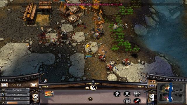 Battle Realms: Zen Edition | 2v2 with Komi | 3 games |1.58 смотреть онлайн