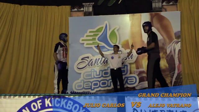 JULIO CARLOS VS ALEJO VATRANO GRAND CHAMPION смотреть онлайн