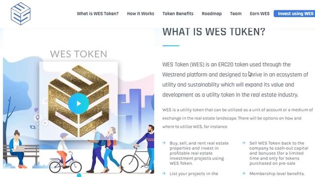 WES Token обзор сайта смотреть онлайн