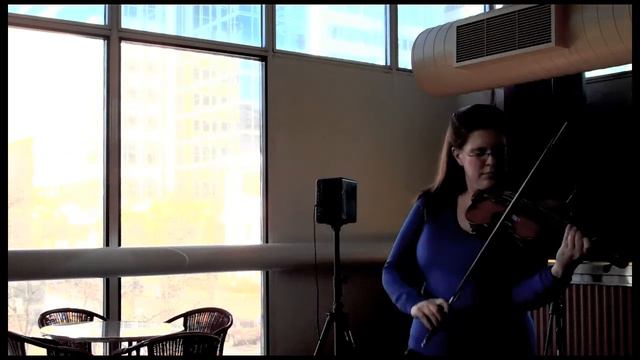 Concertmaster Erin Keefe performs the Sarabande from J.S. Bach's Second Partita for Violin