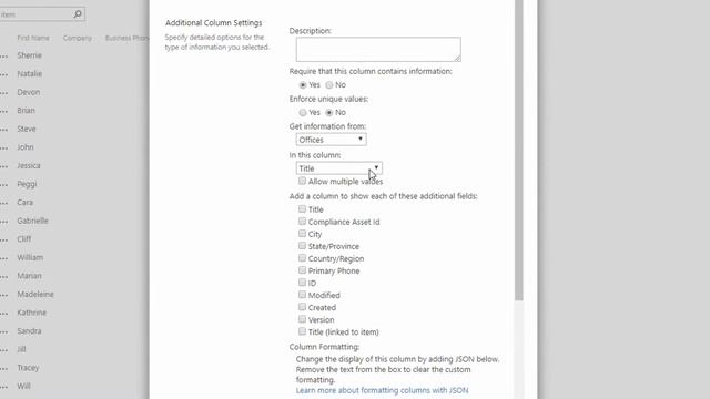 Create Lookup Columns in Microsoft SharePoint смотреть онлайн