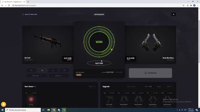 CUANTO DINERO se PUEDE GANAR en KEY-DROP con 1$ USD?💰🤑😜 смотреть онлайн