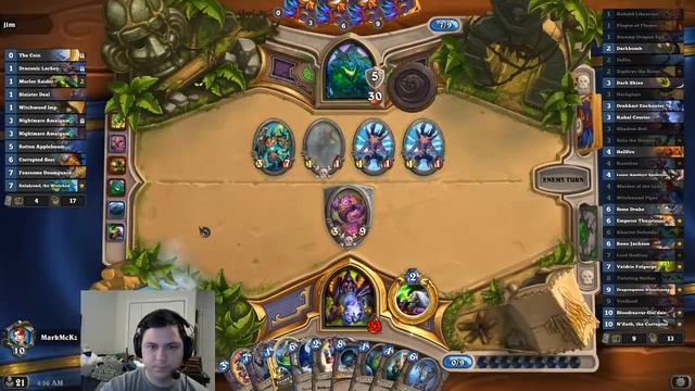 Infinite MANA and DAMAGE! Darkglare Exodia OTK Combo! | Hearthstone смотреть онлайн