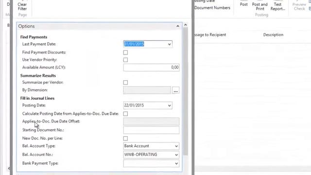 How Do I Instruct my Bank to Execute Payments Based on Due Date in Microsoft Dynamics NAV 2013 R2 смотреть онлайн