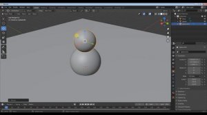 Blender уроки №1 Моделируем снеговика