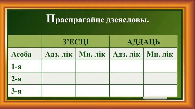 Тэма 13. Рознаспрагальныя дзеясловы смотреть онлайн