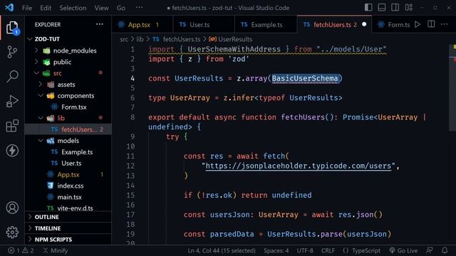 Typescript & Zod tutorial with React-Hook-Form смотреть онлайн