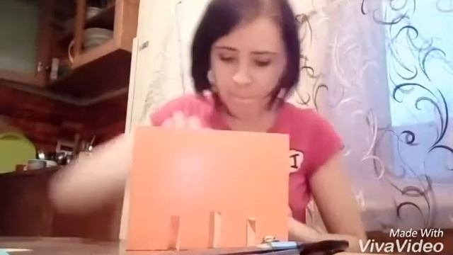 Новогодняя открытка своими руками! смотреть онлайн