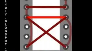 Шнуровка звездой