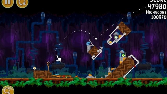 Angry Birds. Short Fuse (level 25-8) 3 stars. Прохождение от SAFa смотреть онлайн