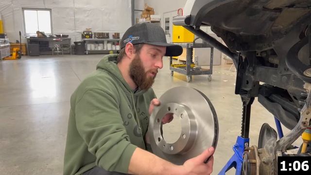 Toyota Tacoma Brake Pad Replacement IN LESS THAN 2 MINUTES! смотреть онлайн