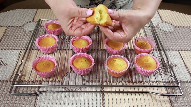 Кексы с Кремом (Капкейки), Очень-очень Вкусные! смотреть онлайн