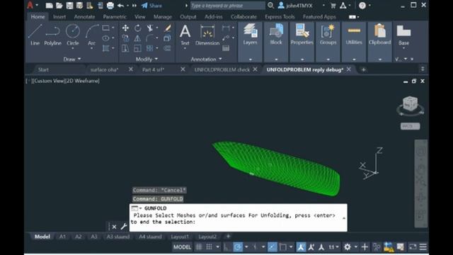 Flatten Mesh Surfaces Inside AutoCAD смотреть онлайн