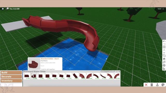BLOXBURG WATER SLIDES UPDATE | BLOXBURG ROBLOX | ROBUILDS смотреть онлайн