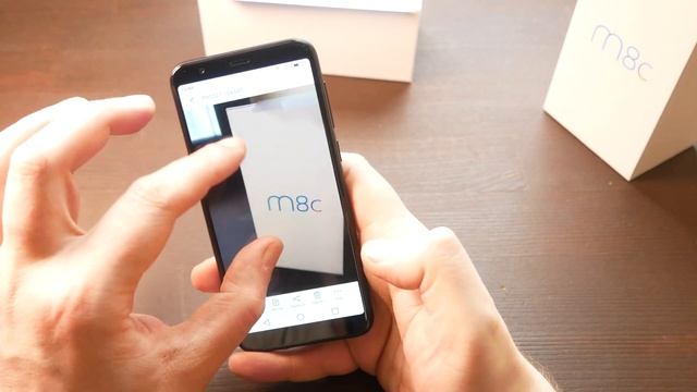 MEIZU M8C обзор. смотреть онлайн