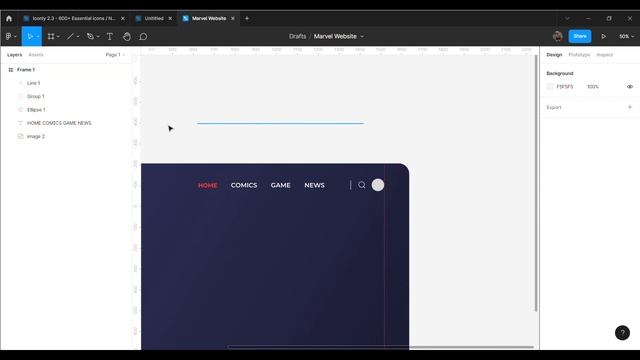 Marvel Website UI Design using Figma (App UI Design | Tutorial For Beginners) смотреть онлайн