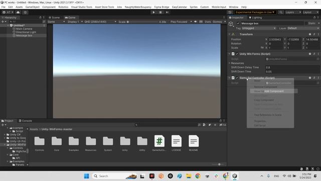 Unity Windows Forms смотреть онлайн