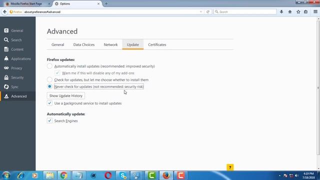 How to stop Mozilla Firefox update any New version смотреть онлайн