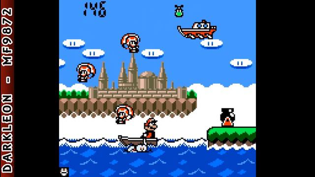 Game Boy Color - Game & Watch Gallery 2 - Parachute © 1998 Nintendo - Gameplay смотреть онлайн