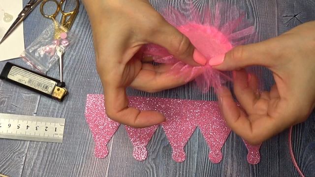Как сделать ободок "Корона" своими руками? / HeadBand DIY / Мастер класс, handmade, IriArt смотреть онлайн