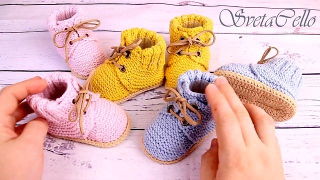 МК Пинетки Ботиночки для малышей смотреть онлайн