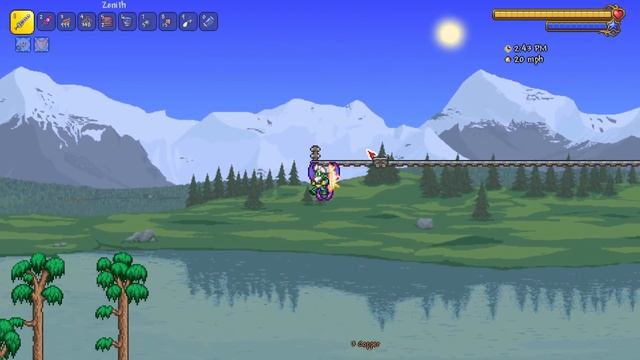 What is the FASTEST Minecart in Terraria?!? смотреть онлайн
