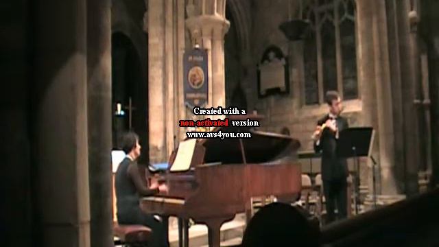Telemann Recorder/ Flute Sonata in C Major - movement IV - excerpt смотреть онлайн