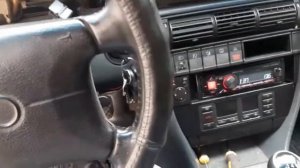 Замена контактной группы замка зажигания Audi a6 c4 2.5 TDI