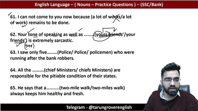 Nouns के 100+ Exam Oriented Practice Questions | CET, SSC CGL, CPO, CHSL, CDS | SBI/IBPS PO/Clerk смотреть онлайн