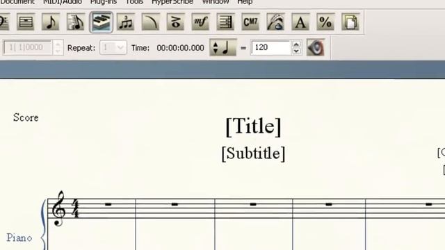 Finale 2012 для чайников. Урок 5 - Набор нот (Миди клавиатура) смотреть онлайн