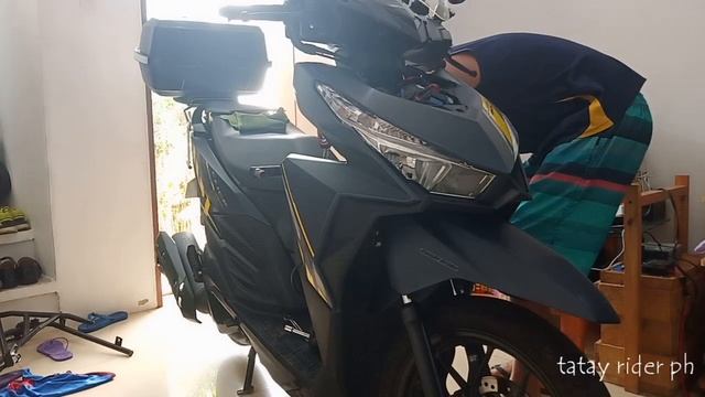 Honda Click fairings removal. Front. смотреть онлайн