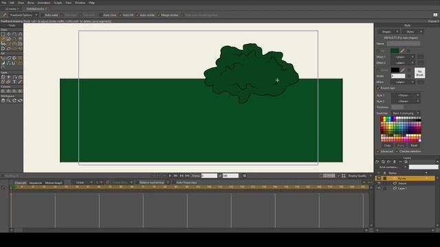 Рисуем фоны для нового проекта смотреть онлайн