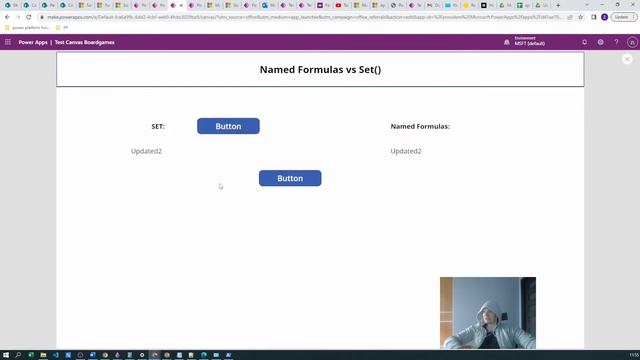 Set function vs Named Formulas - Power Apps comparison #32 смотреть онлайн