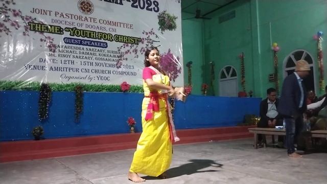 Bwhwidwng srai srai|| Bodo Gospel dance Ft Dodere Daimary|| Amritpur CNI 3rd Youth camp 2023|। смотреть онлайн