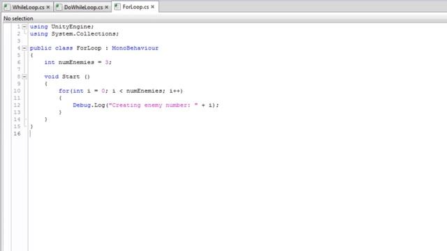 C# Циклы while, do while, for, foreach Обучение Unity смотреть онлайн