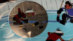 Жетон ГОЗНАК 2022 года Мультфильмы нашего детства - Шайбу! Шайбу!