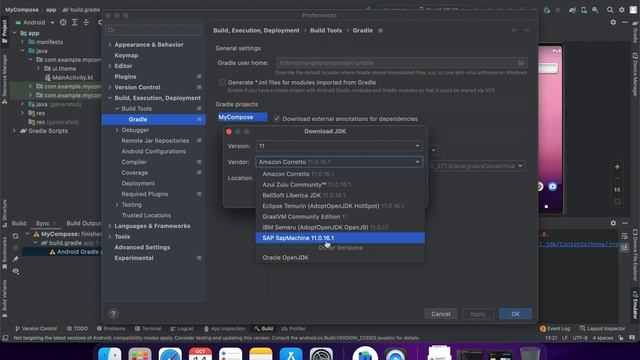 Android Gradle plugin requires Java 11 to run. You are currently using Java 1.8. смотреть онлайн