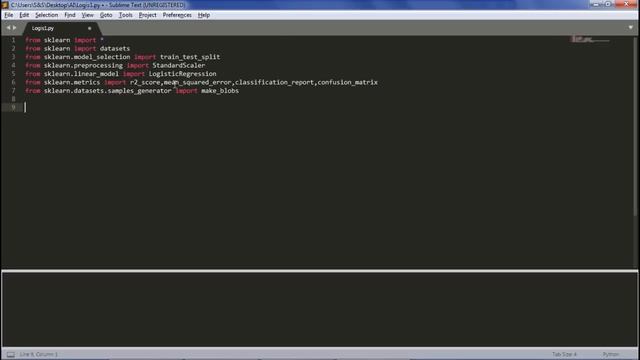 Logistic Regression model for Blobs Datasets using Python and Sklearn - Part 1 смотреть онлайн