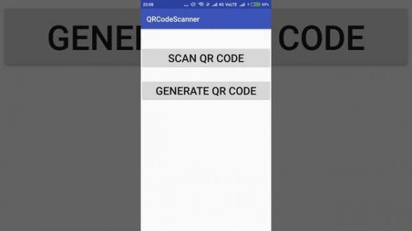 QR CODE Scanner Demo || Android Application using ZXing Library